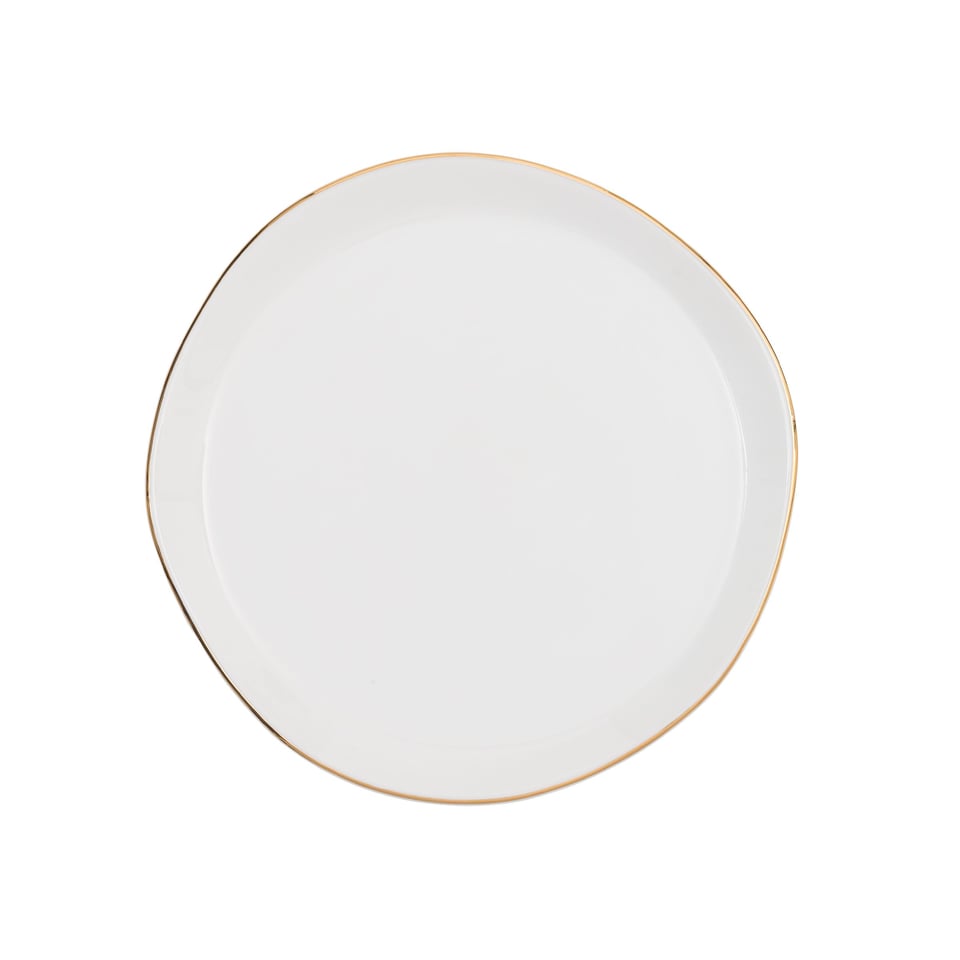 Urban Nature Culture Morning Plate White