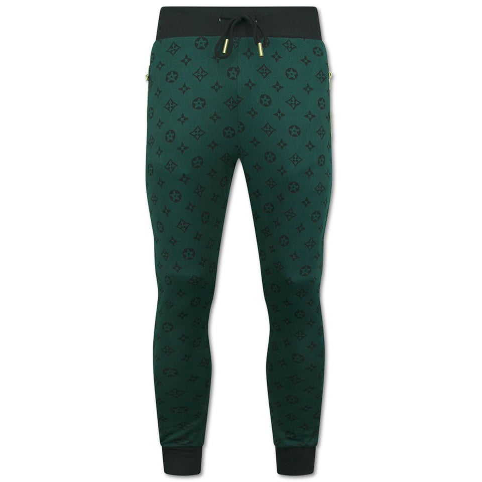 Joggingpak Heren Volwassenen - Trainingspak Heren - Huispak Heren - Twinset - 5036 - Groen