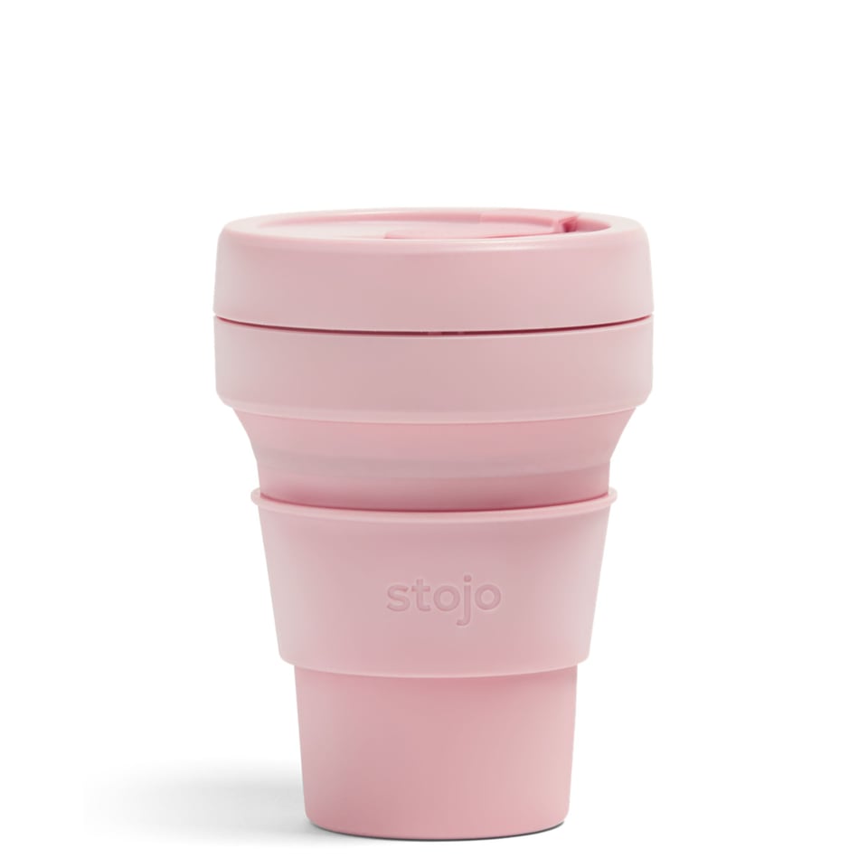 Stojo Pocket Opvouwbare Beker Carnation Roze 355ml