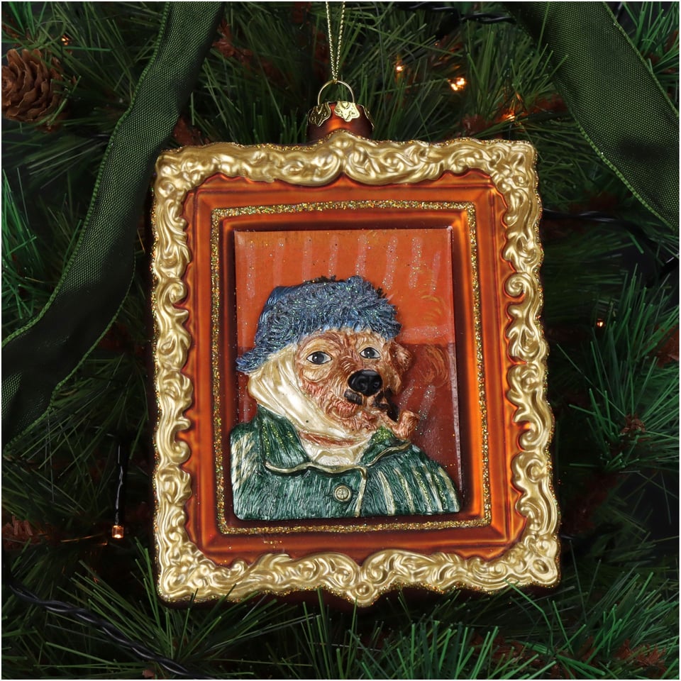 Kerstbal Zelfportret Van Gogh Hond