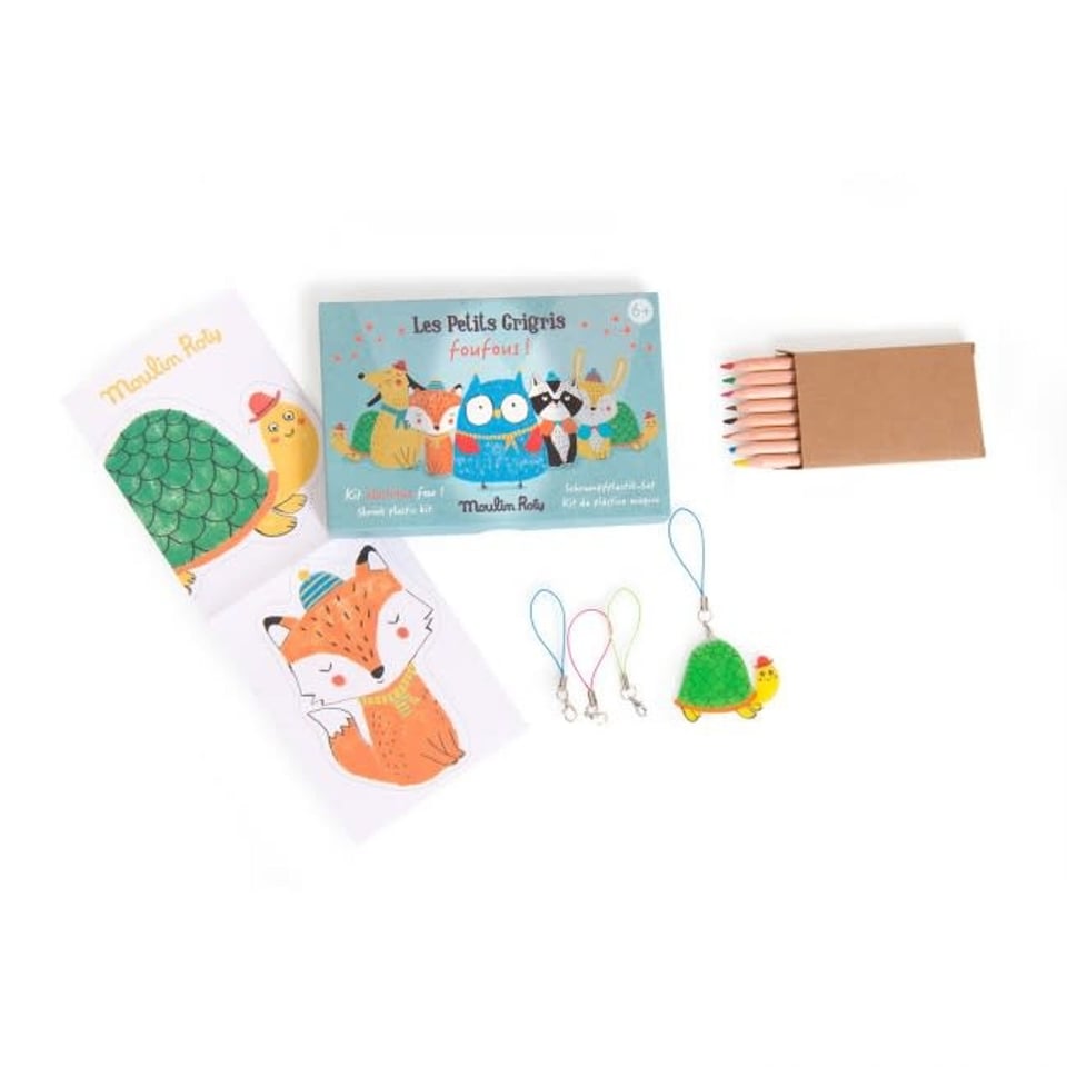 Moulin Roty Les Petites Merveilles Shrink Plastic Kit 6+