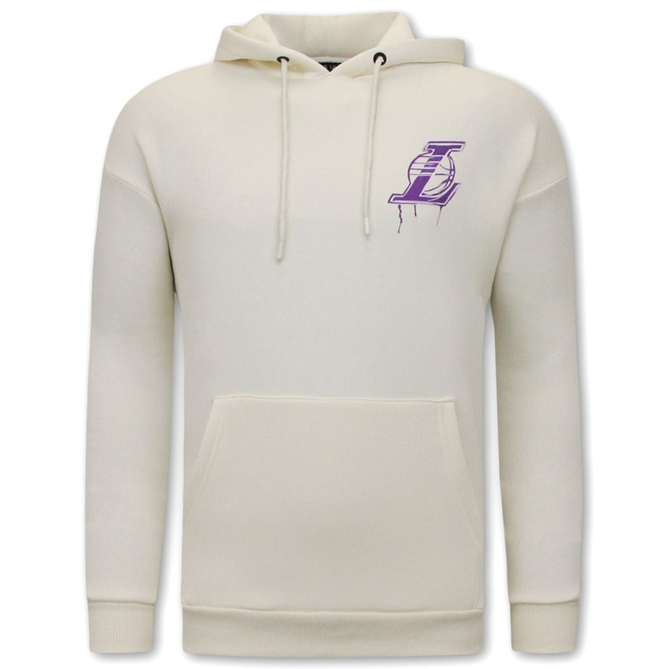 Lakers Heren Oversized Hoodie - Beige