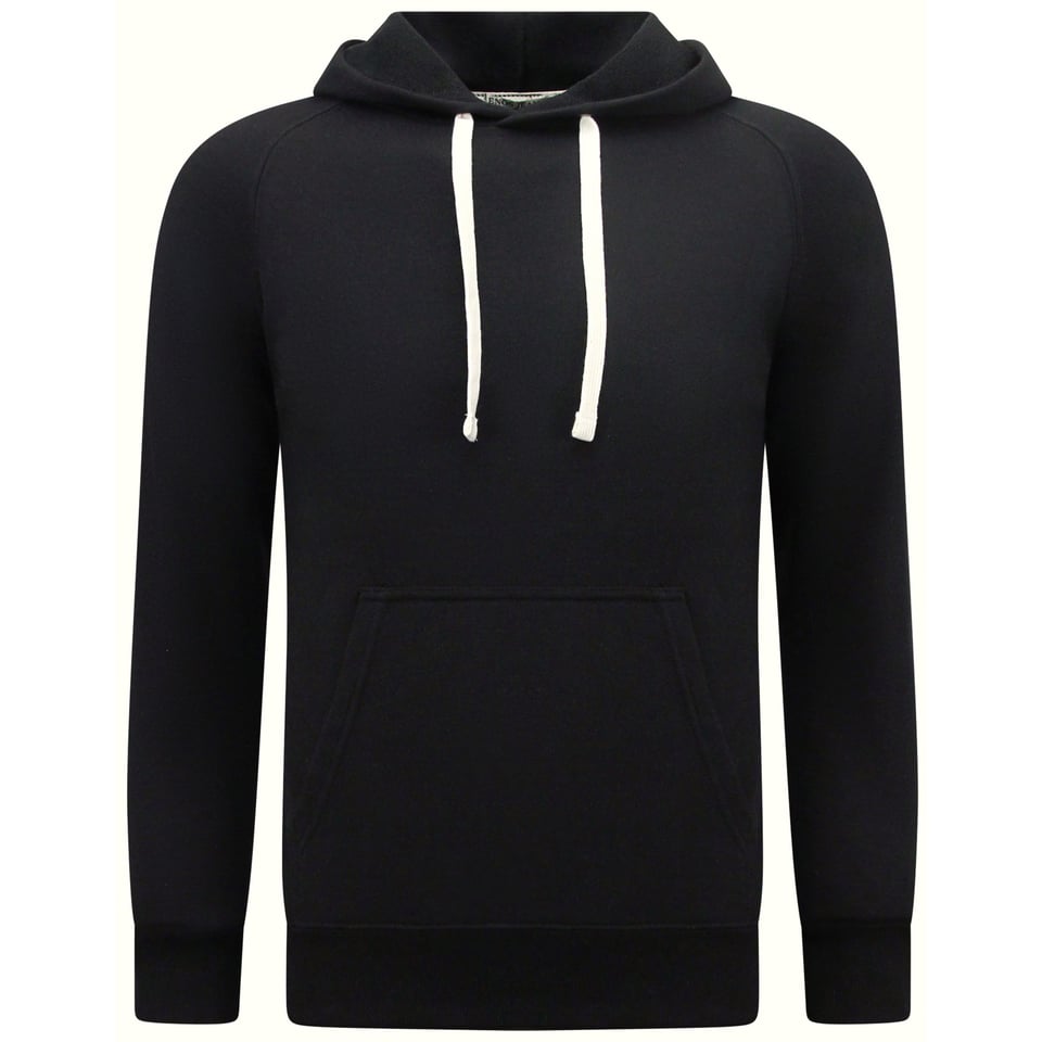 Hoodie Heren - Classic Blanco Hoodies - Zwart