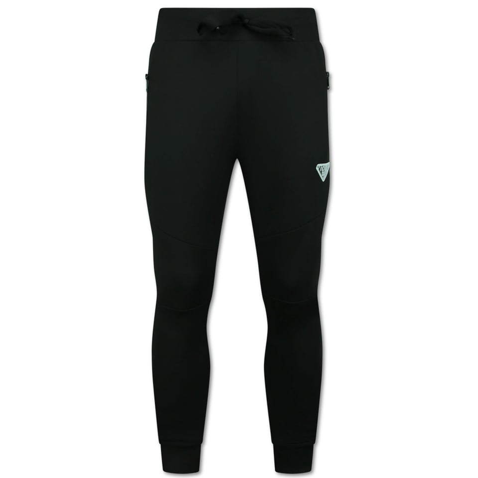 Trainingspakken Heren ICON - Joggingpak ICON - ICON Huispak Heren - 11575 - Zwart/ Zilver