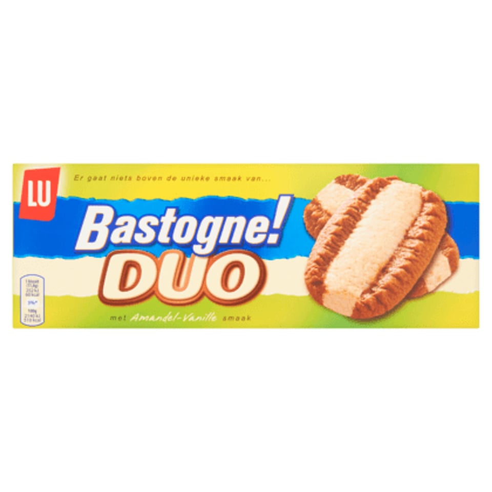 Lu Bastogne Duo Koekjes Amandel Vanille