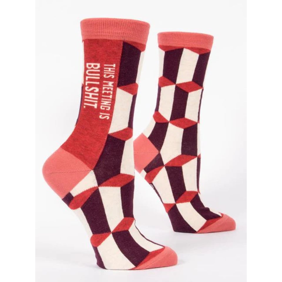 Socks Women: This Meeting is Bullshit