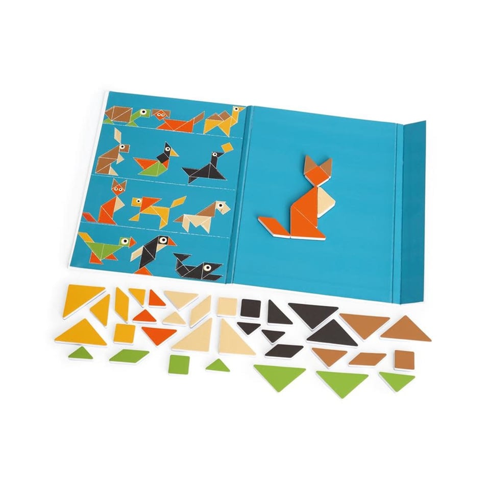 Scratch EduLogic Magnetic Tangram Dieren 4+