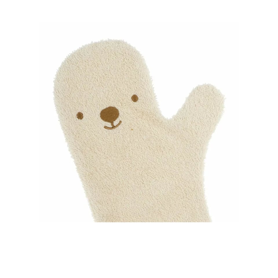 Shower Glove Bever Zand