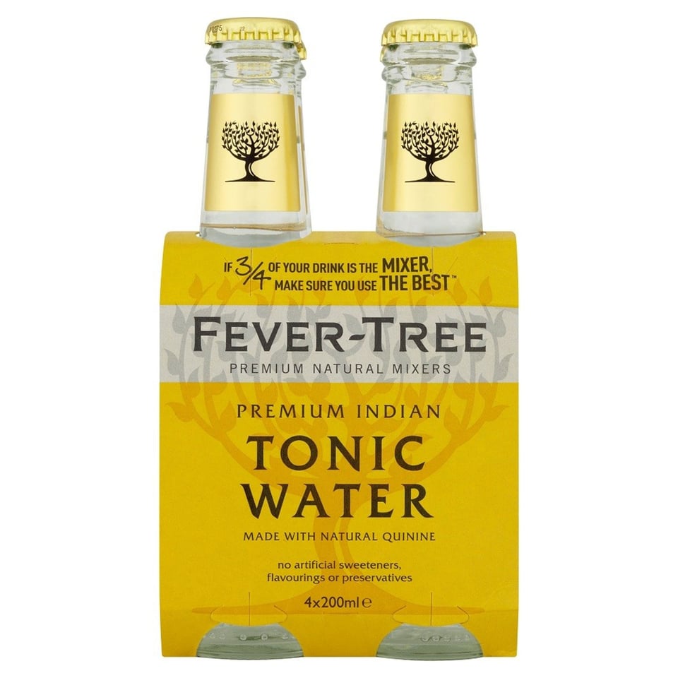 Fever Tree Indian Tonic 4x200ML