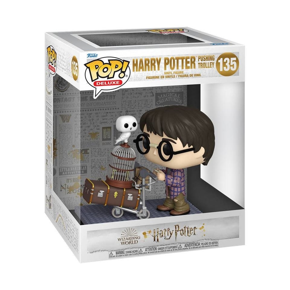 Pop! Deluxe: 135 Harry Potter Pushing Trolley