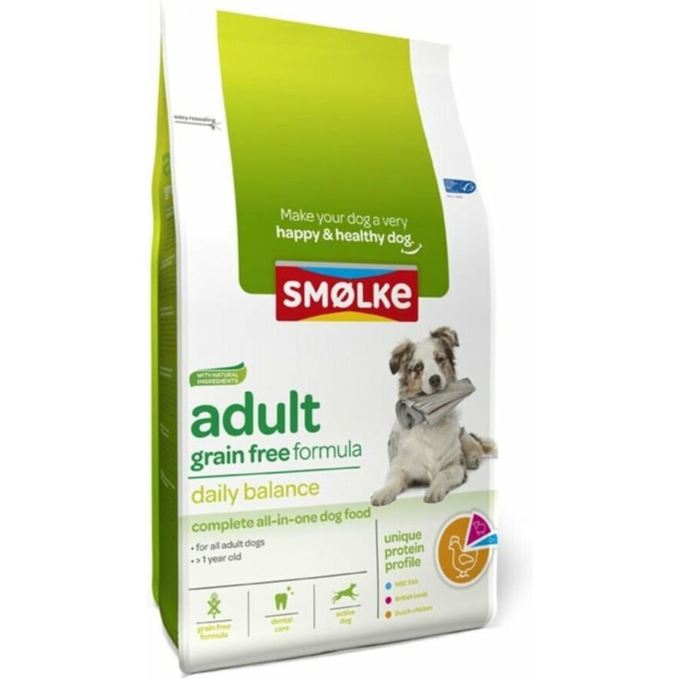 Smolke Adult Graanvrij 3 Kilo