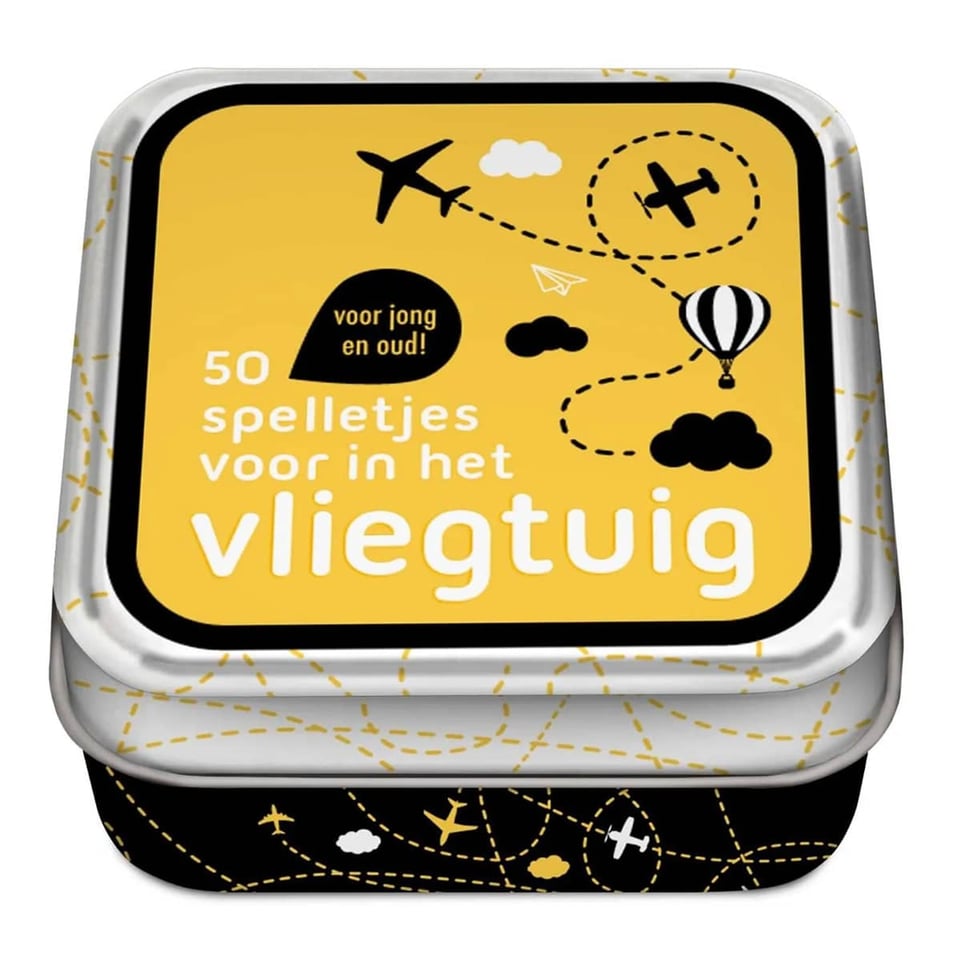 50 Spelletjes Voor Vliegtuig