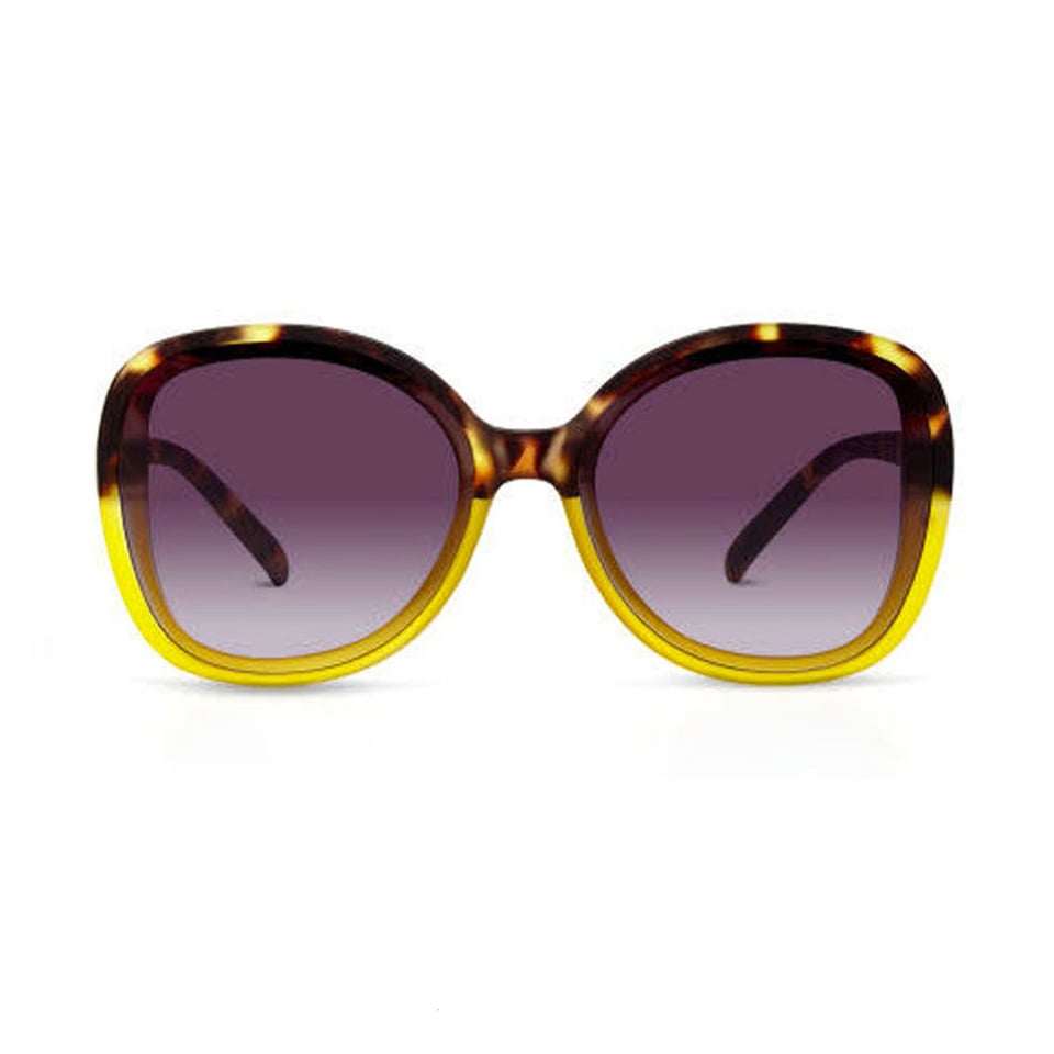 Zonnebril ANNA Butterfly Havana Yellow OK019-HY