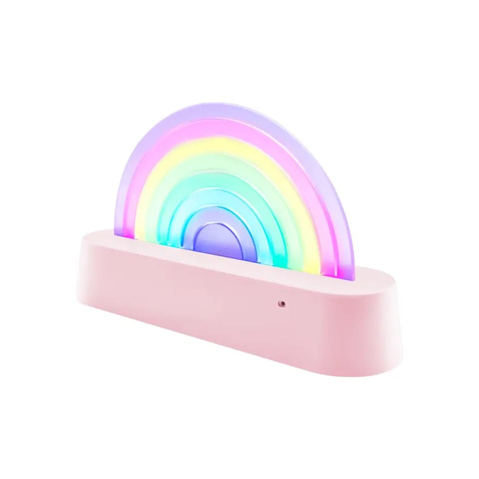 Lalarma - Dancing Rainbow Lamp Pink