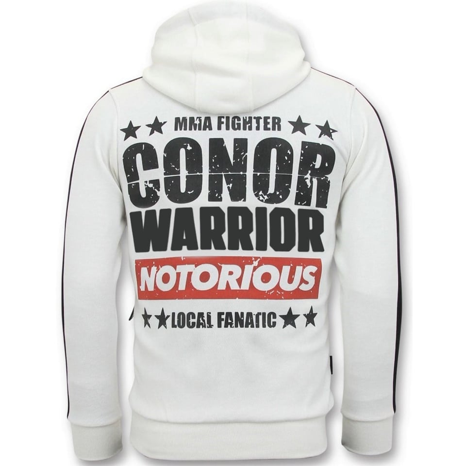 Exclusieve Sportvest Heren - Conor Notorious Trainingsvest - Wit