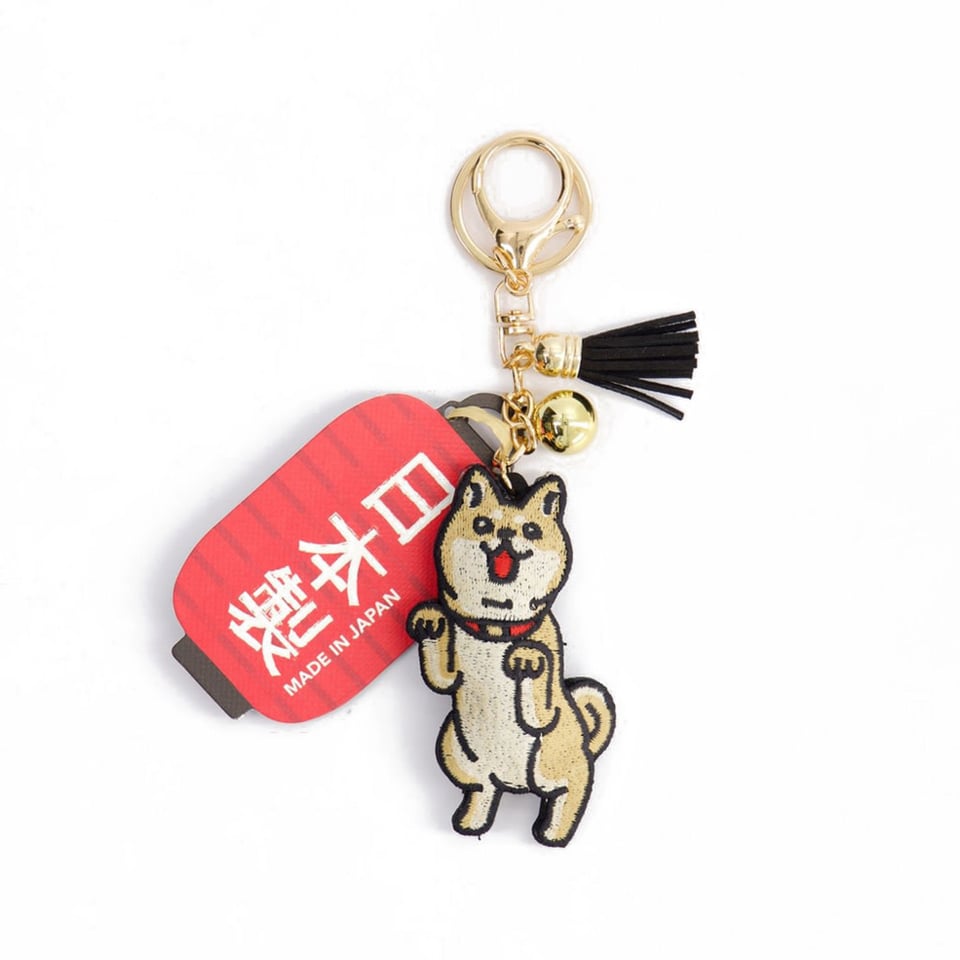 Sleutelhangers Japanse Graphics Patch 15cm Geborduurd 7 Designs