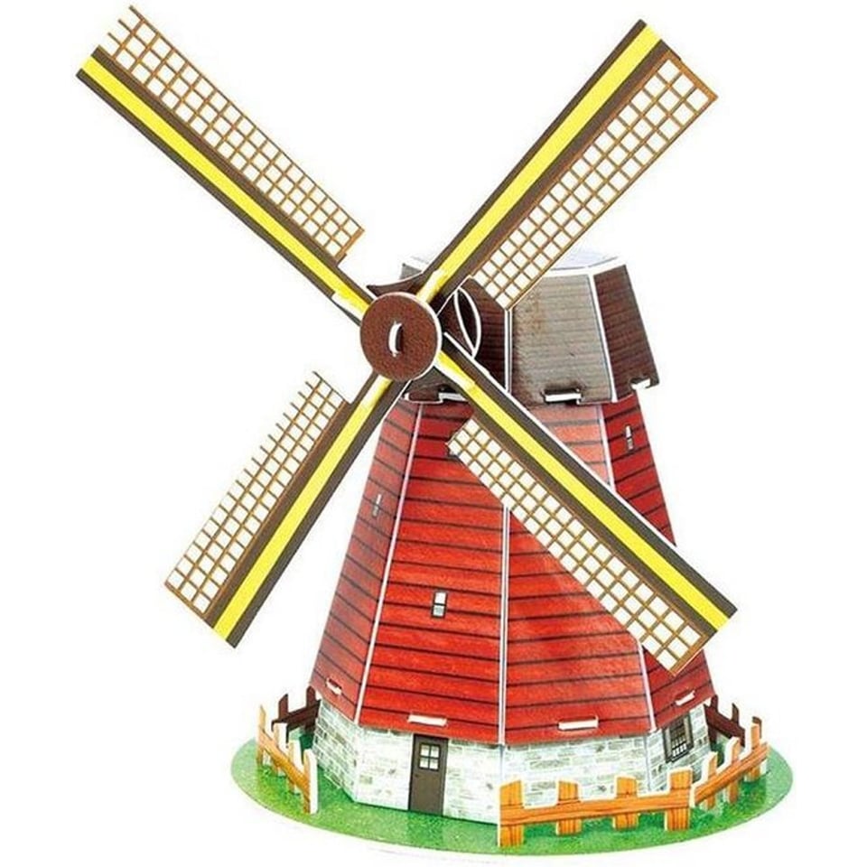 Puzzel 3d Windmolen