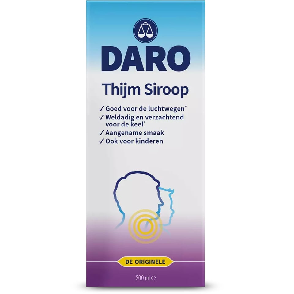 Daro Thijmsiroop 200ml 200