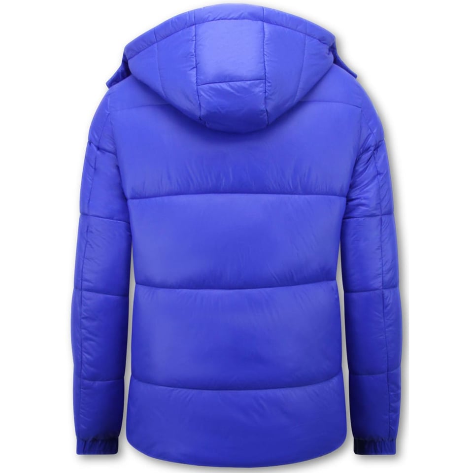 Puffer Jackets Heren - Gewatteerde Jassen Heren - 8055 - Licht Blauw