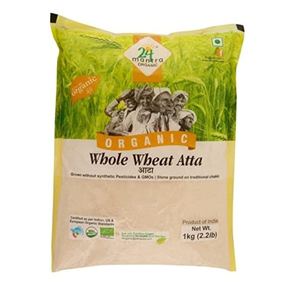 Organic Whole Wheat Flour Atta 1Kg