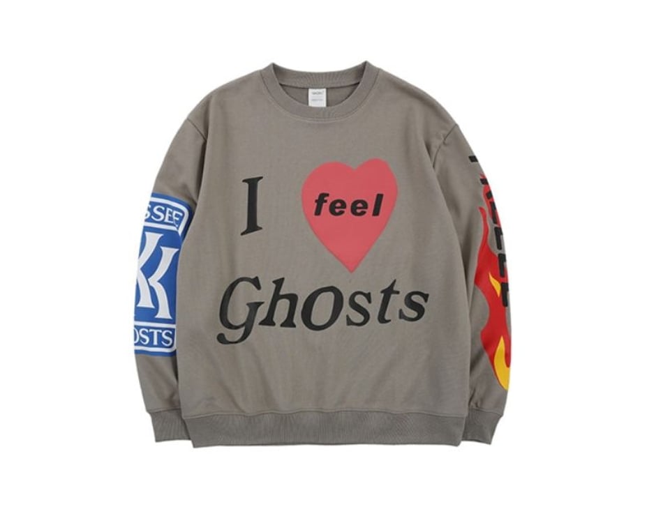K West KIDS SEE GHOSTS Sweatshirt