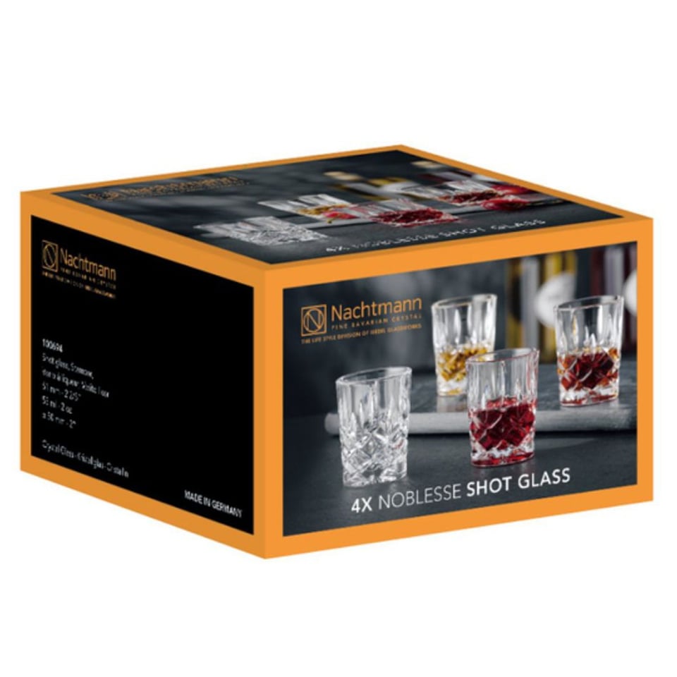 Noblesse Shotglas Set Van 4 Stuks