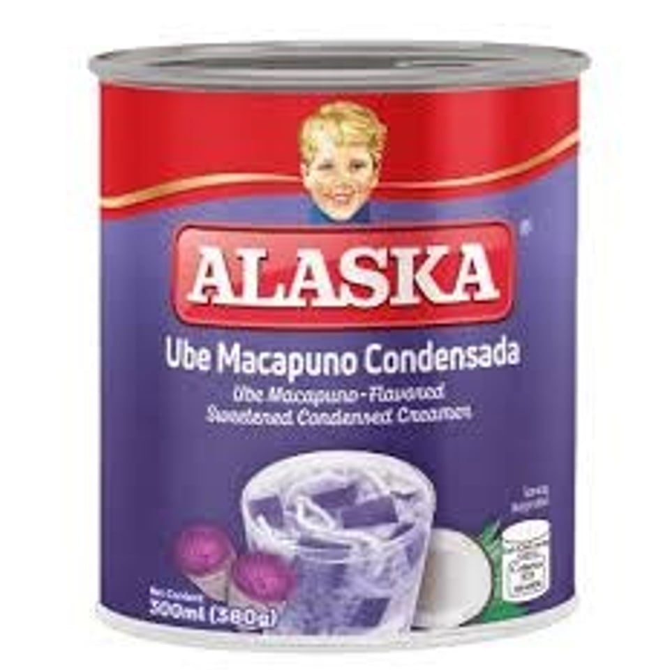 Alaska Ube Macapuno Condensada 380ml