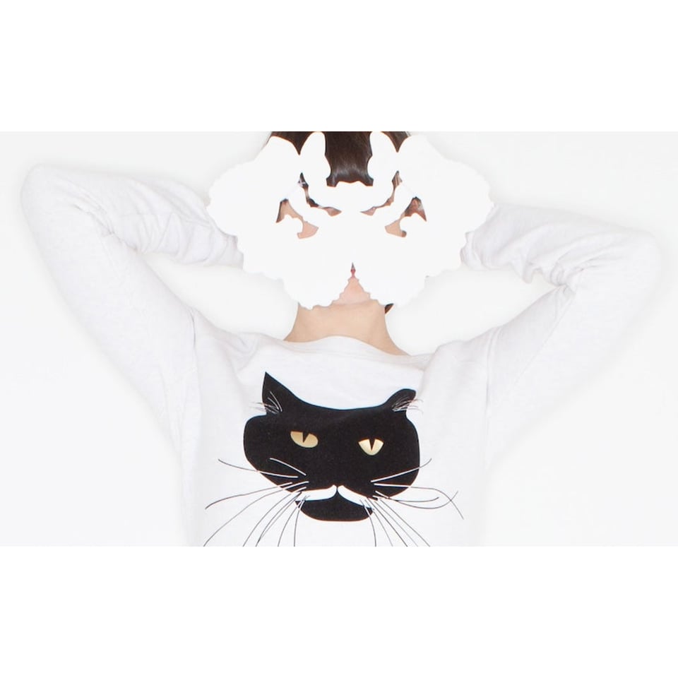 STUDIO CATTA Sweater Panda the cat