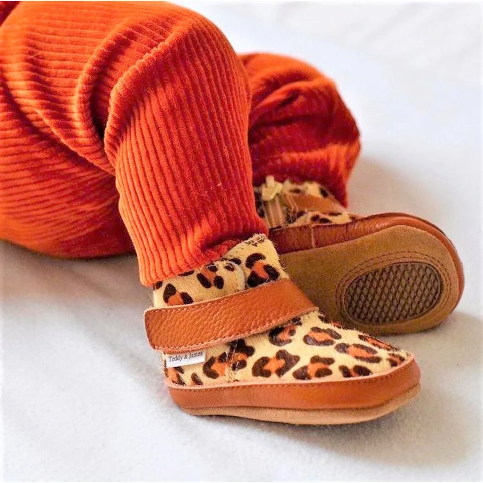 Teddy en James leopard boots 20