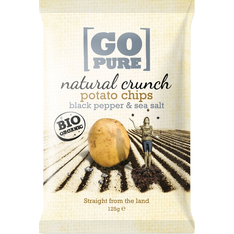 Natural Crunch Chips Black Pepper & Sea Salt