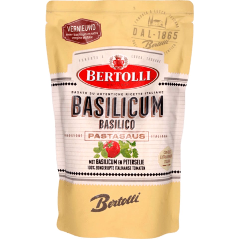 Bertolli Pastasaus Basilico