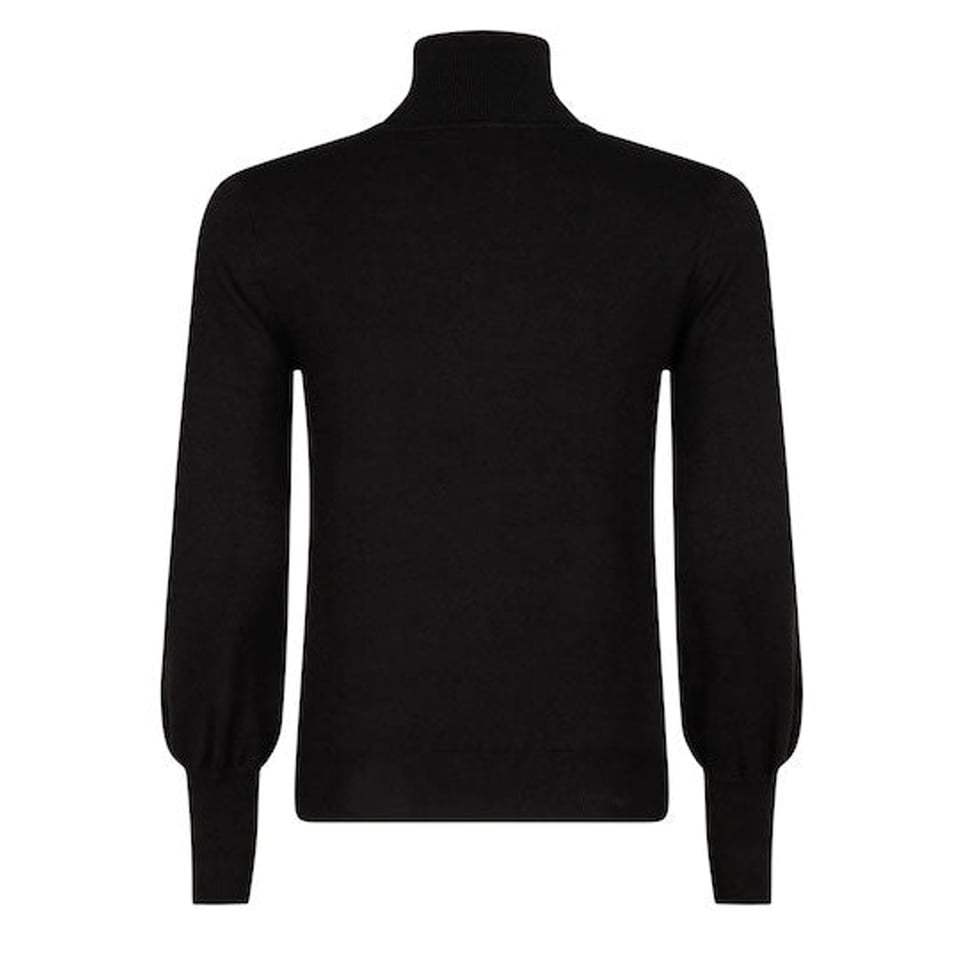 YDENCE Knittted Top Mel black
