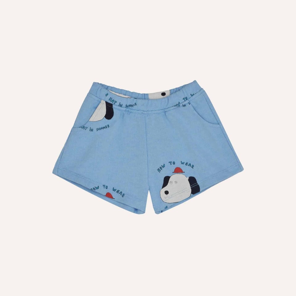 The Campamento Dogs Allover Baby Shorts