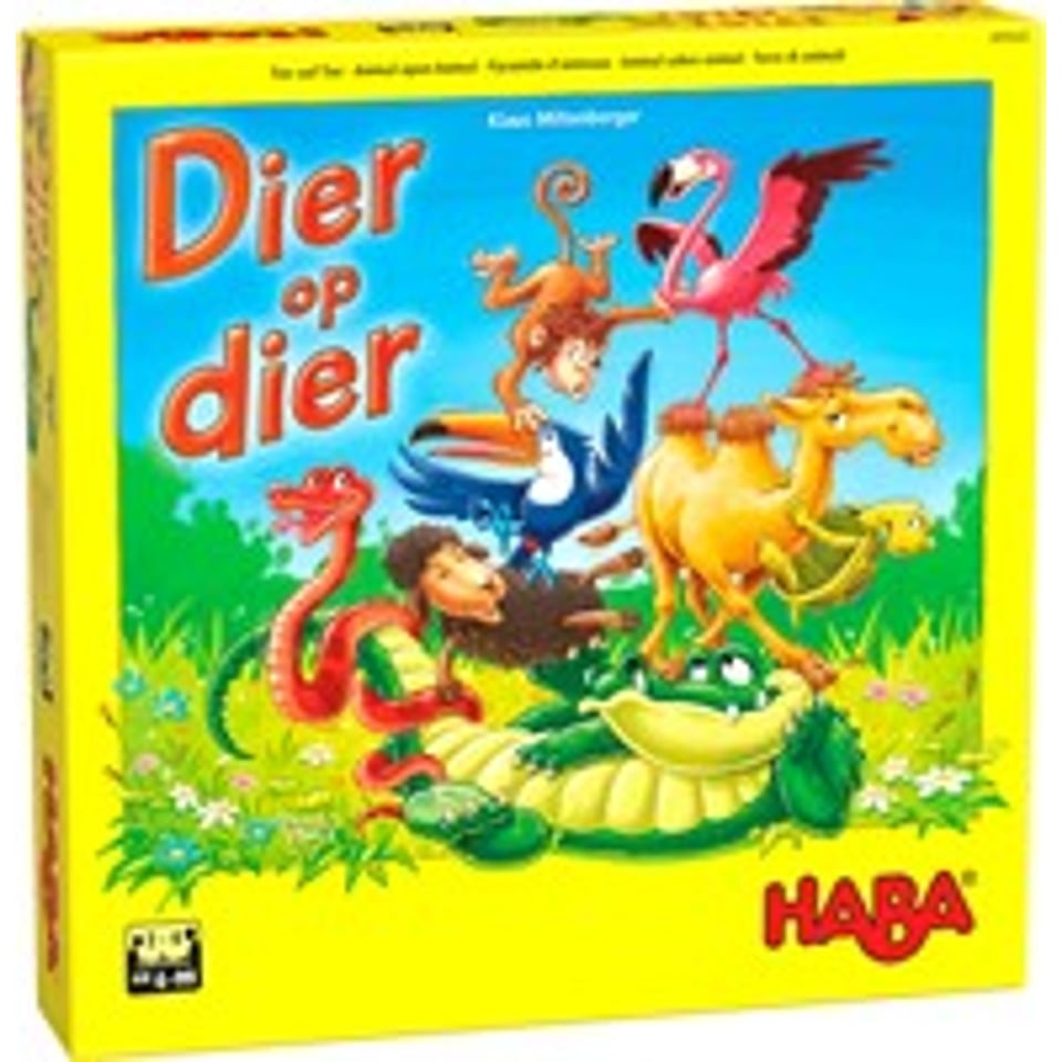 Dier Op Dier - Het Wankele Stapelspel