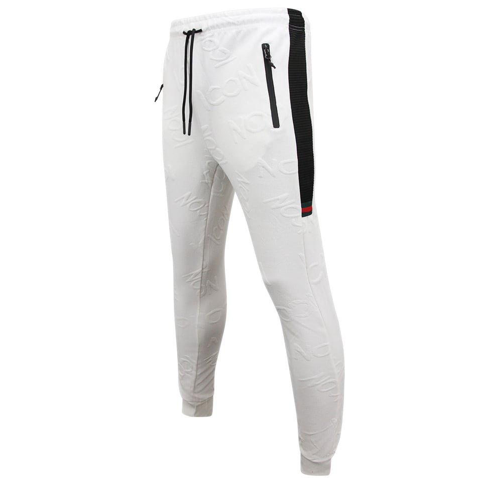 Joggingpak Heren ICON - Trainingspak - Huispak - 10989 - Wit