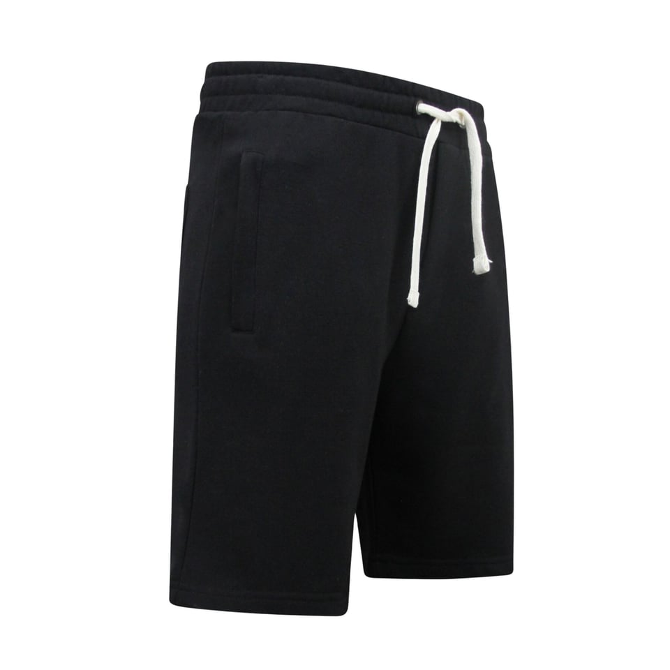 Sweat Shorts Heren - Shorts Heren Jogging - Zwart