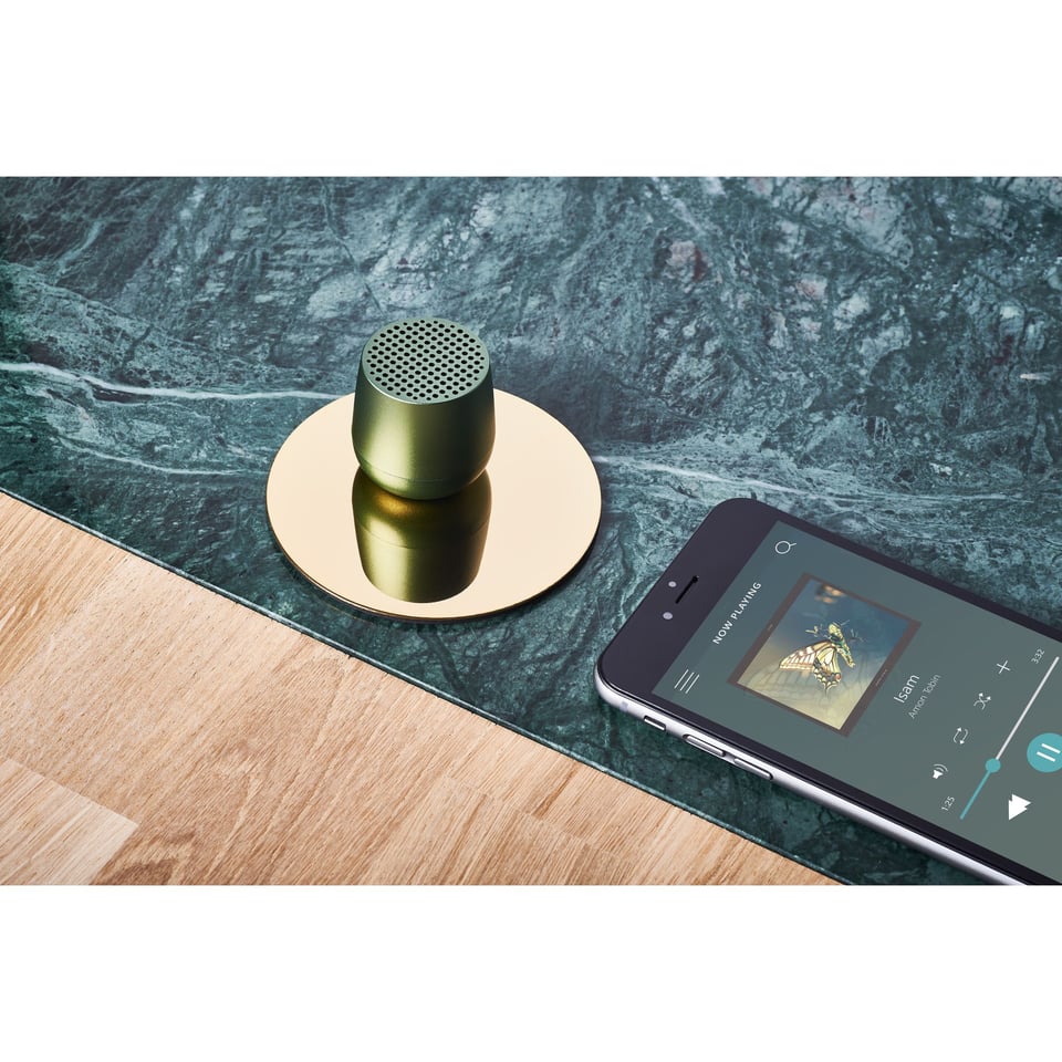 Lexon Mini Speaker Mino Groen