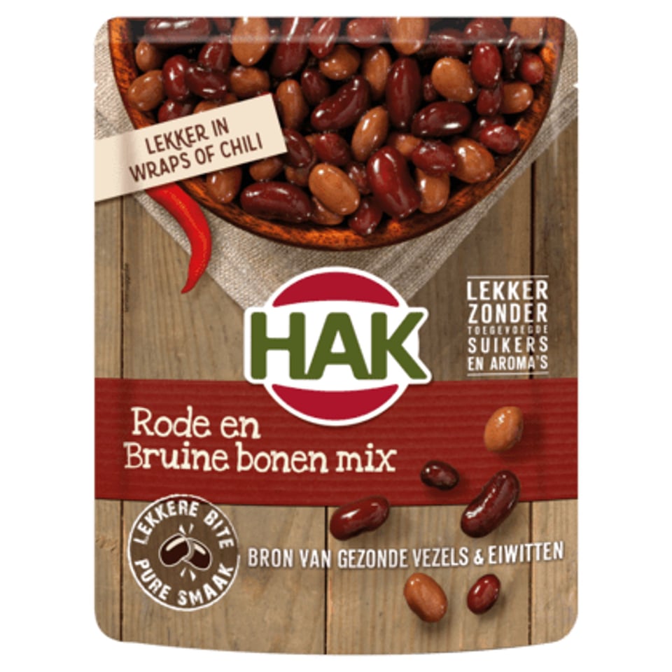 Hak Rode en Bruine Bonenmix