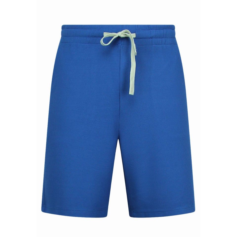 Zomerset Heren - Ribbed Oversized - Two Piece Setje - Twinset - Co Ord Set - 918 - Blauw
