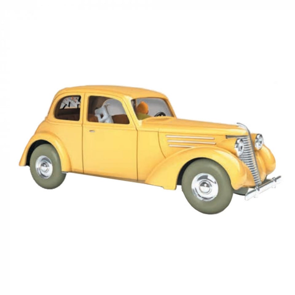 Kuifje Auto 1:24 #61 De Verongelukte Auto