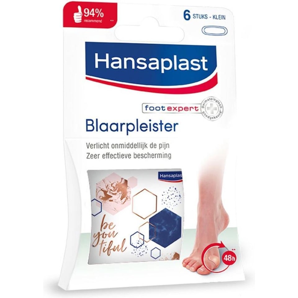 Hansaplast Blaarpleister Klein - 6 Stuks