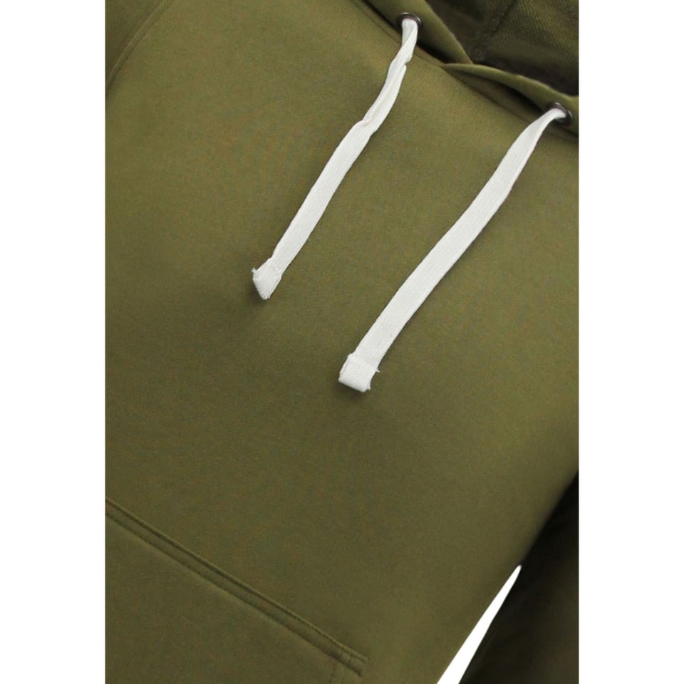 Hoodie Heren - Sweater Met Capuchon - Khaki