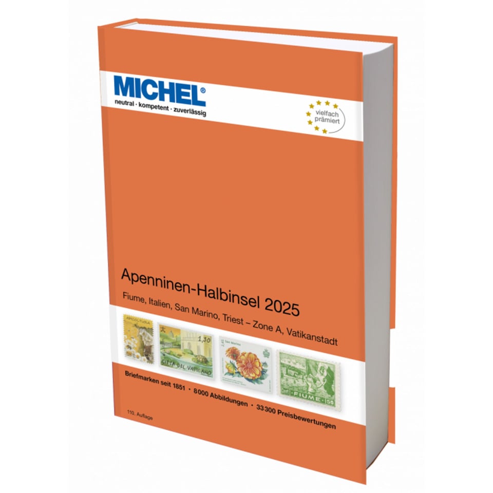 Europa-Katalog Band 5 Apenninen-Halbinsel 2025