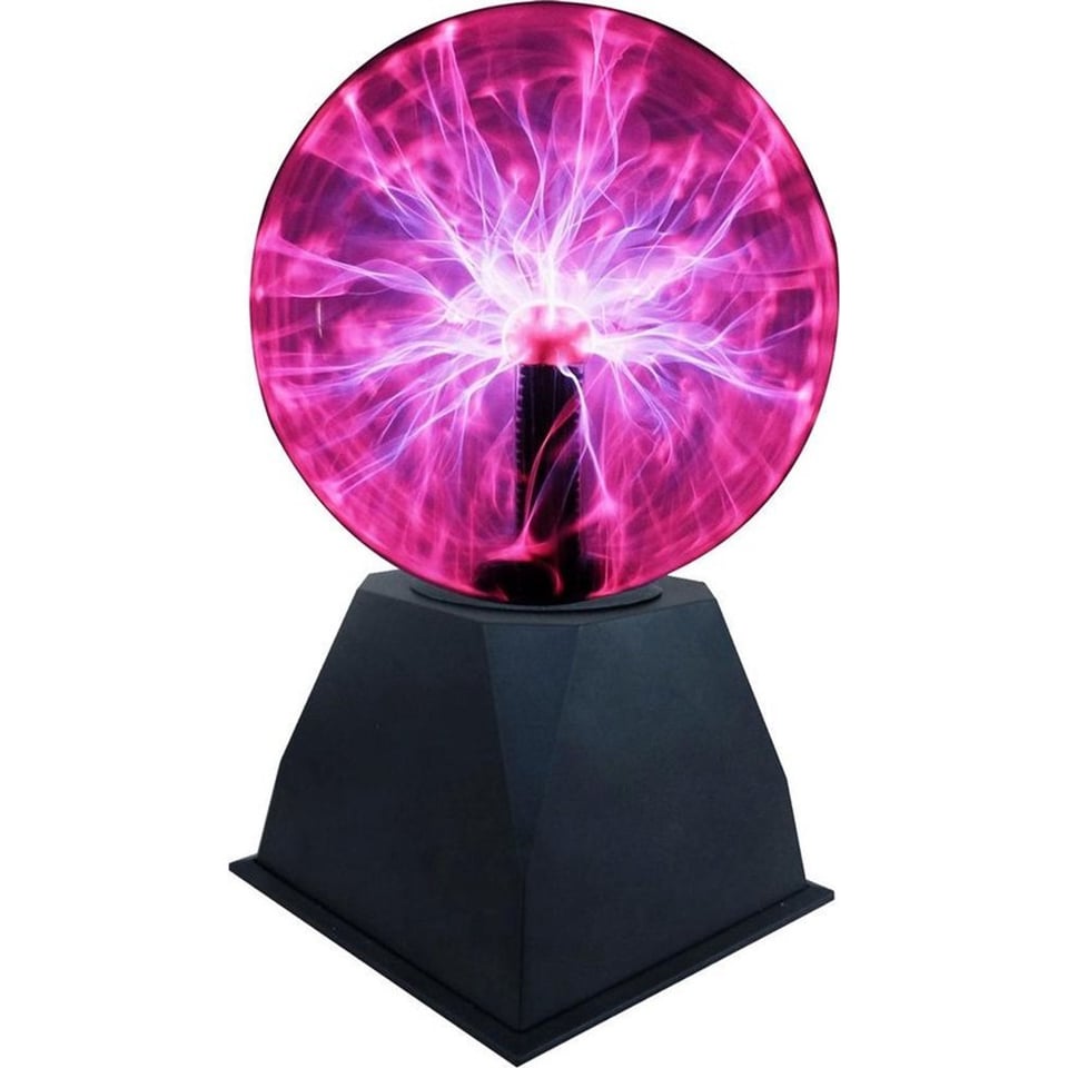 Disco Plasma Bal Diameter 12cm Hoogte 22cm