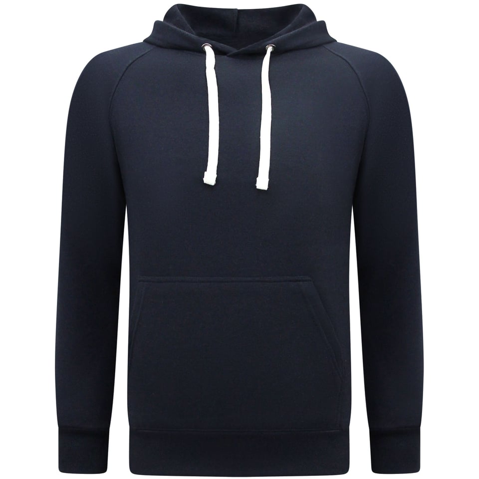 Hoodie Heren - Korte Broek Heren - SET- Donker Blauw