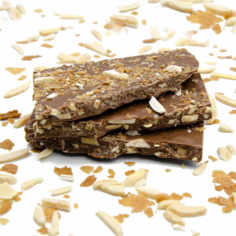 Breekchocolade Amandelkrokant