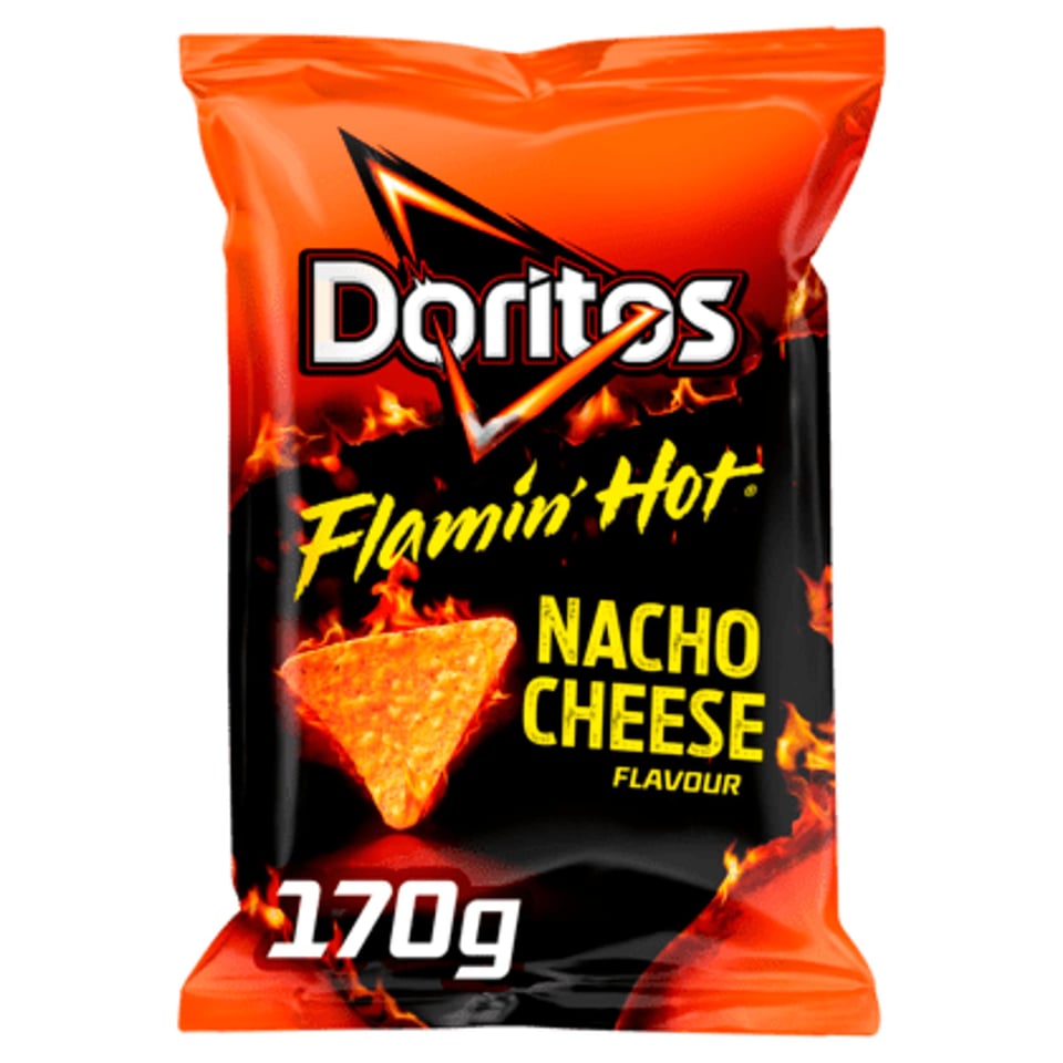 Doritos Tortilla Chips Flamin Hot Nacho Cheese