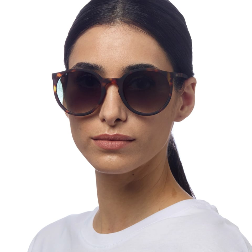 Zonnebril BERLINO Round Classic Havana OK045-CH