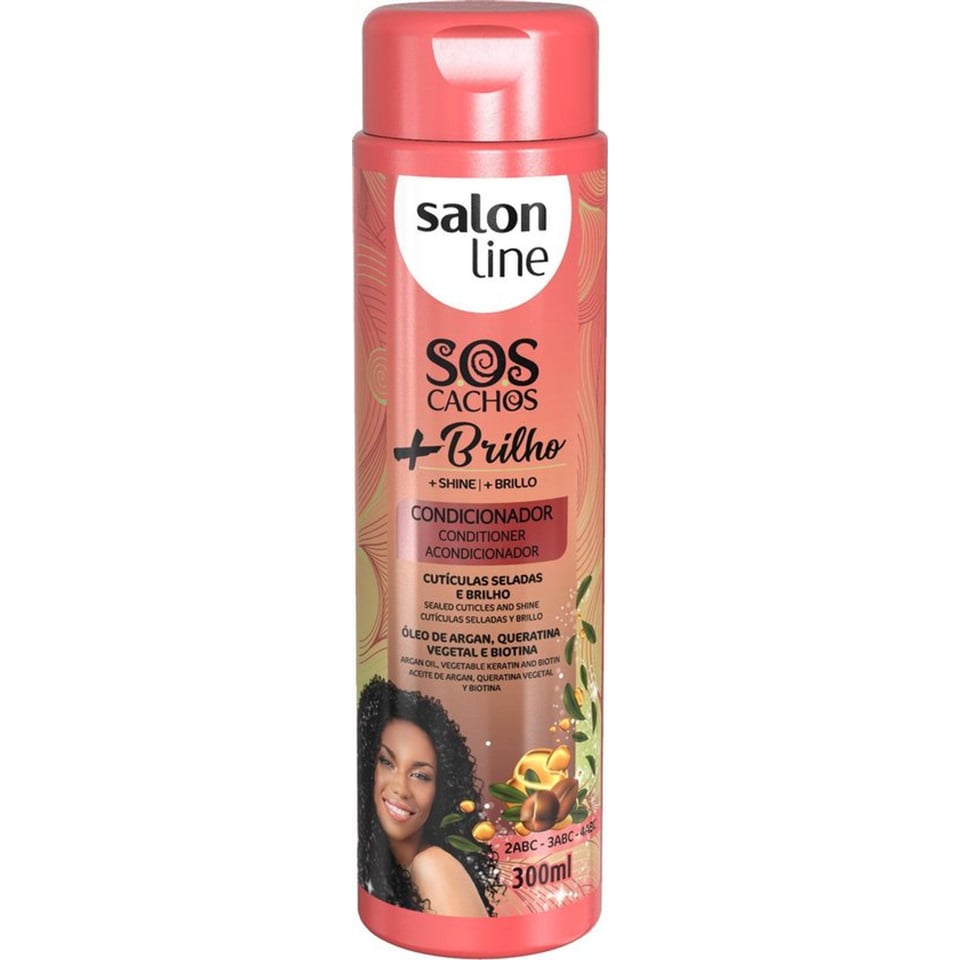 Salon-Line: SOS Curls + Shine Conditioner 300ML