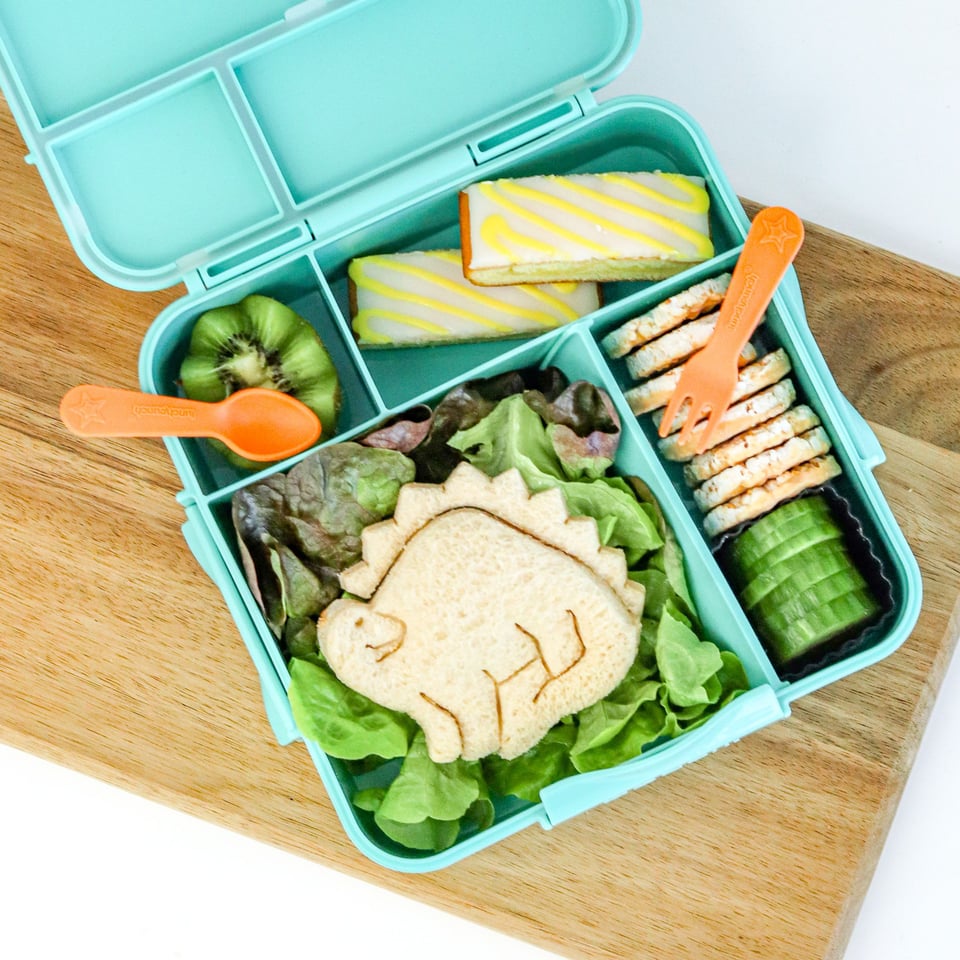 Lunch Punch Vork en Lepel Sets Bright - Meerkleurig